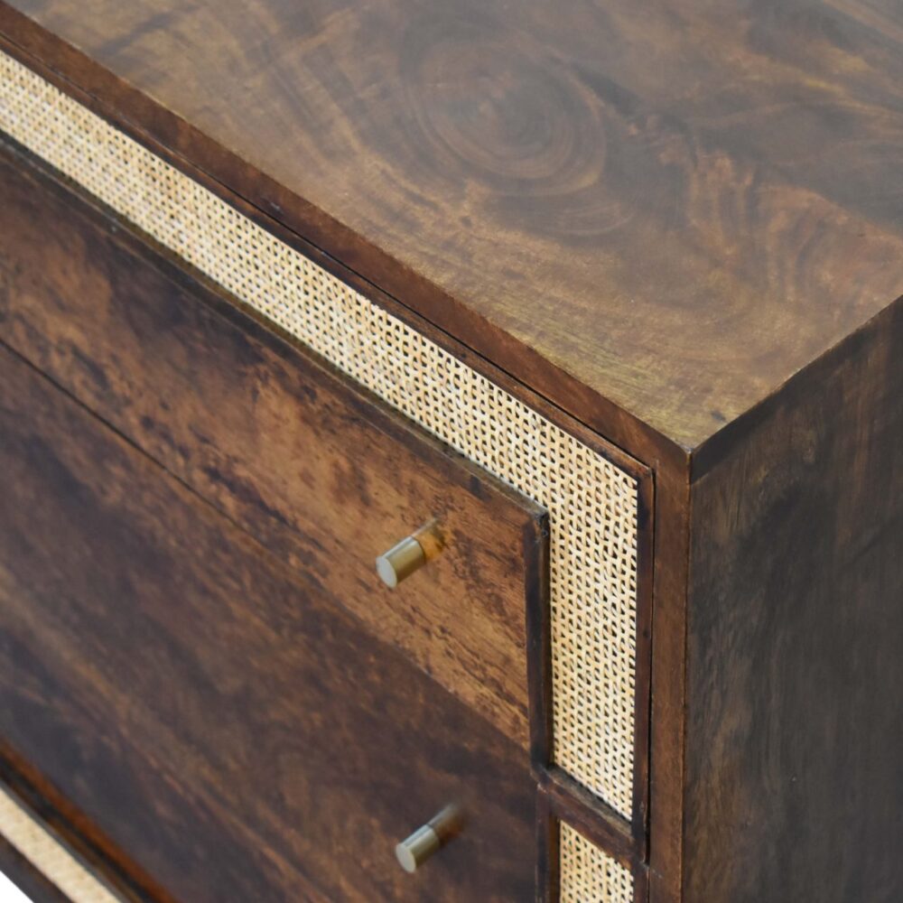 Chestnut Square Woven Chest for resell