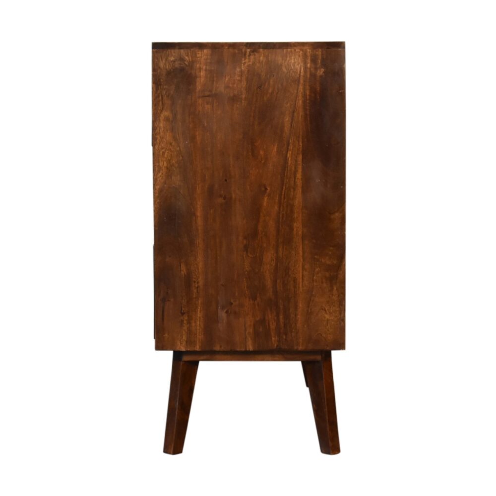bulk Chestnut Square Woven Chest for resale