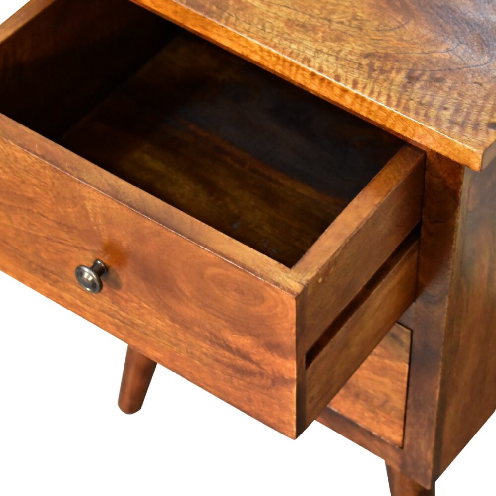 Chestnut Bedside for reselling
