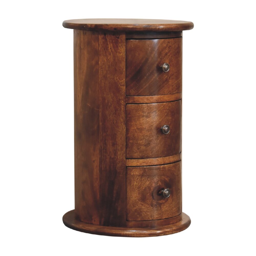 Mini Chestnut Drum Chest dropshipping