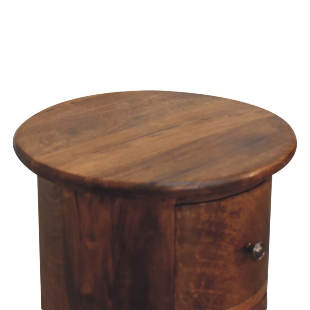 Mini Chestnut Drum Chest for resell