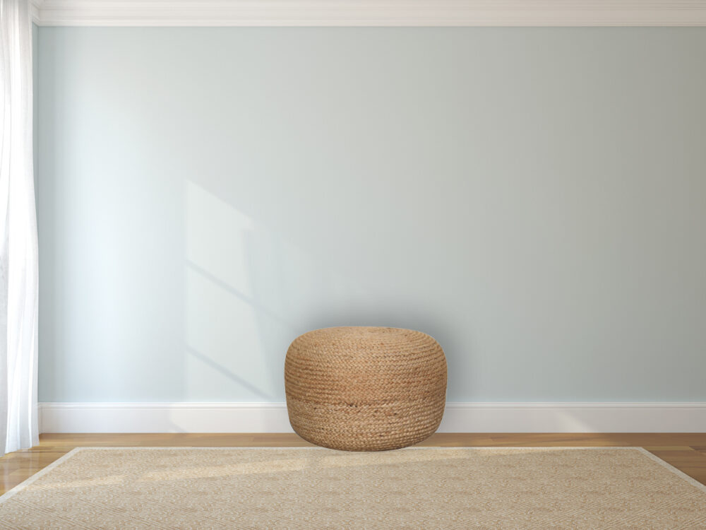 Natural Jute Pouffe - Image 7