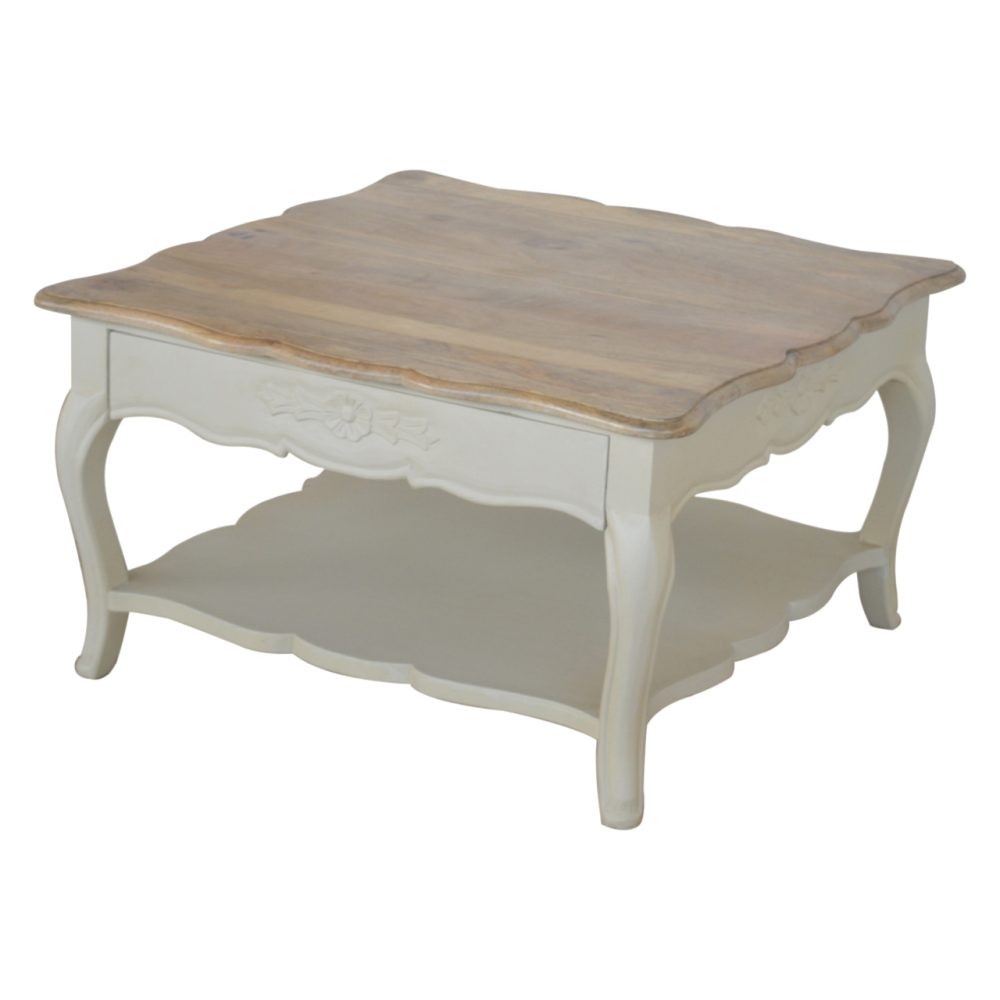 Amberly Carved Coffee Table - Image 4