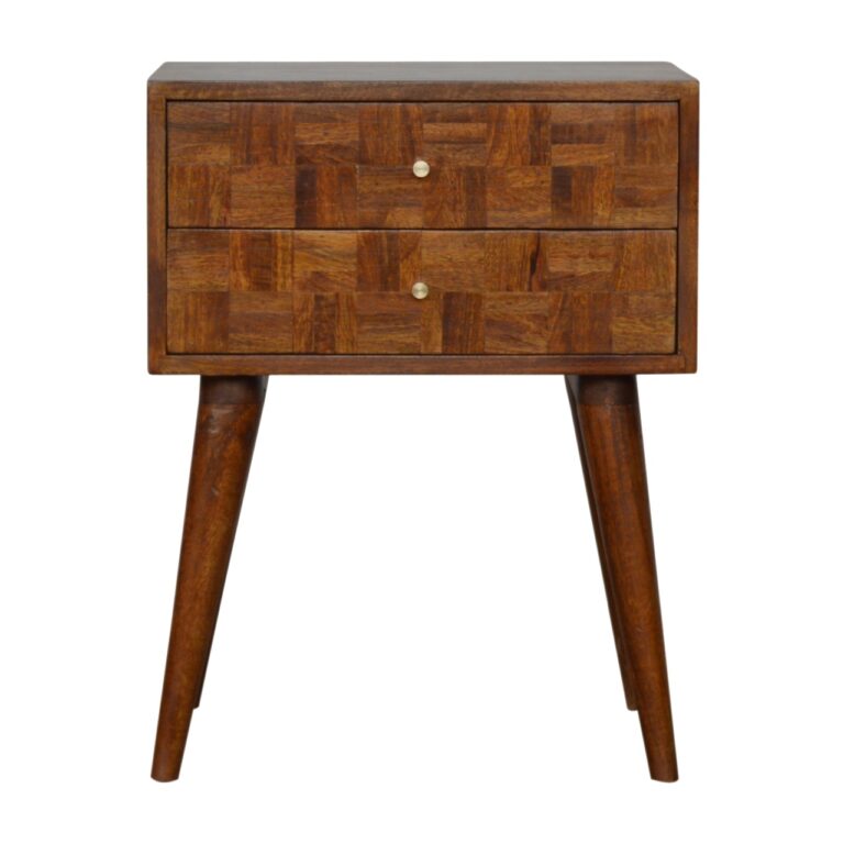 IN1010 - Varied Chestnut Bedside for resale