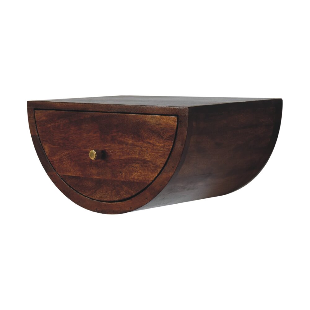 Chestnut Crescent Floating Nightstand - Image 3
