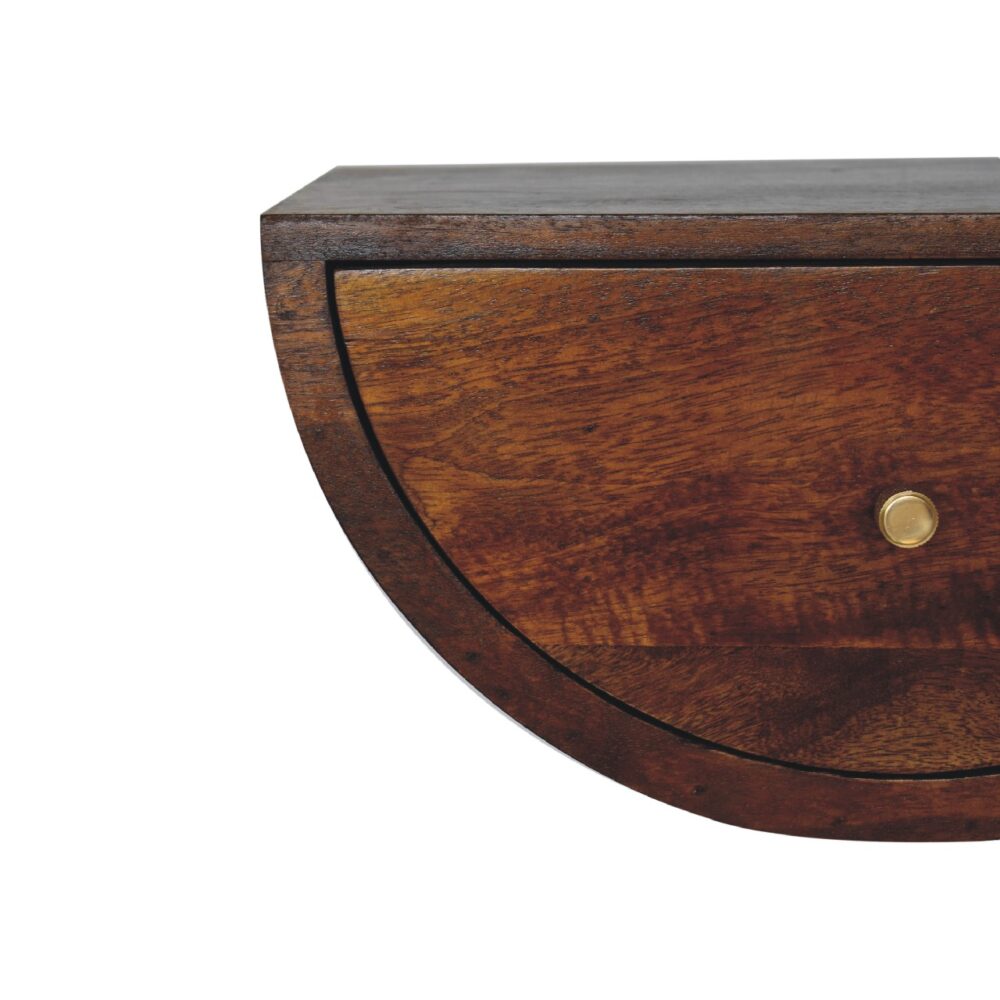 Chestnut Crescent Floating Nightstand - Image 5