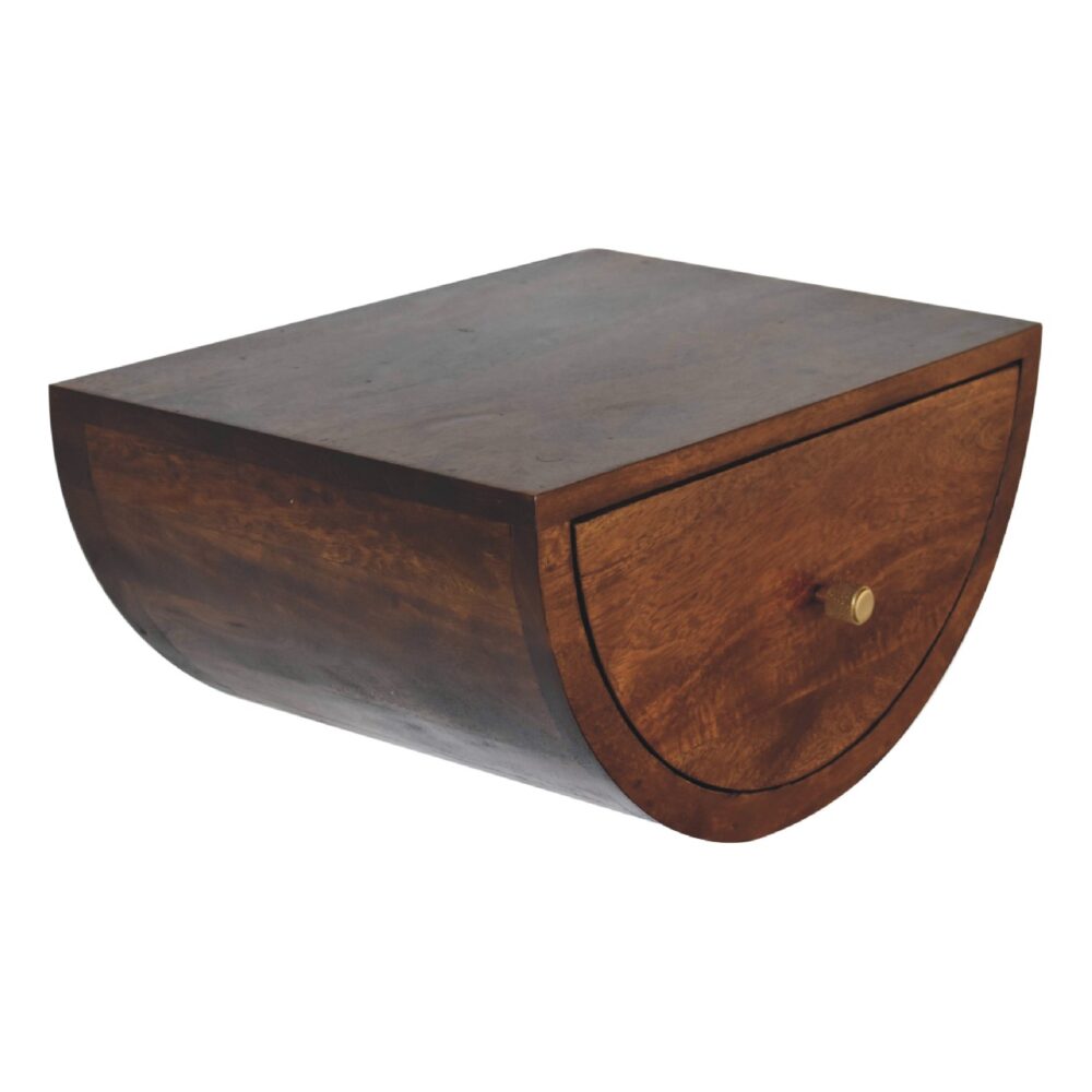 Chestnut Crescent Floating Nightstand - Image 6