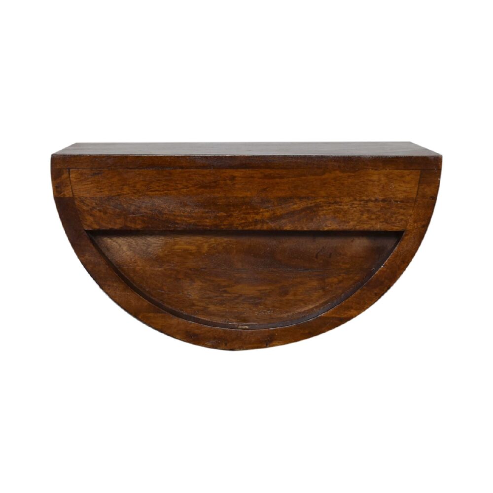 Chestnut Crescent Floating Nightstand - Image 9