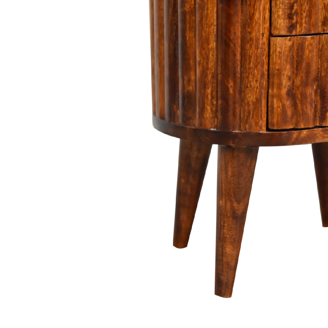 Stripe Chestnut nightstand - Image 7