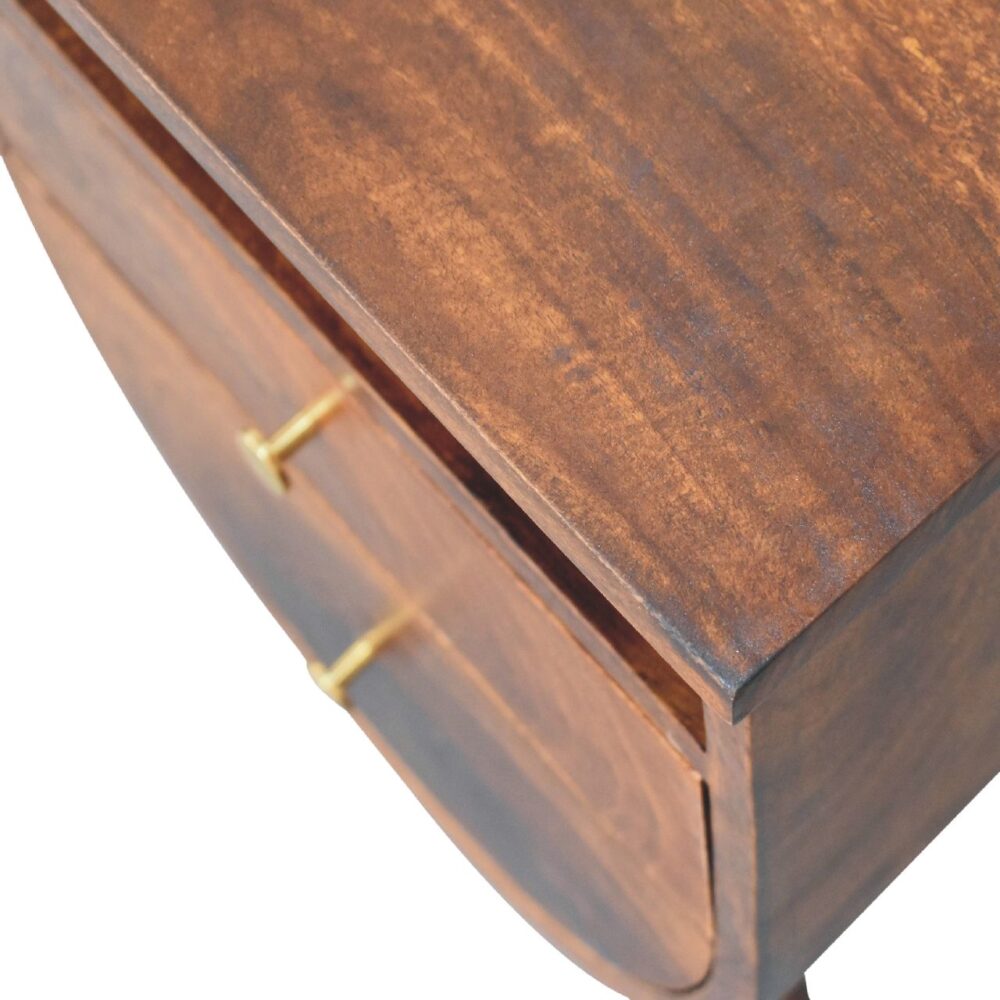 Split Chestnut nightstand - Image 5