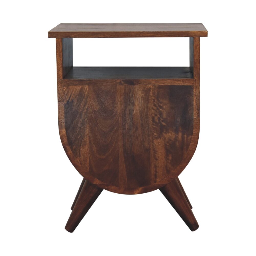 Split Chestnut nightstand - Image 9