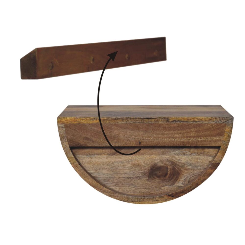 Crescent Floating Nightstand - Image 9
