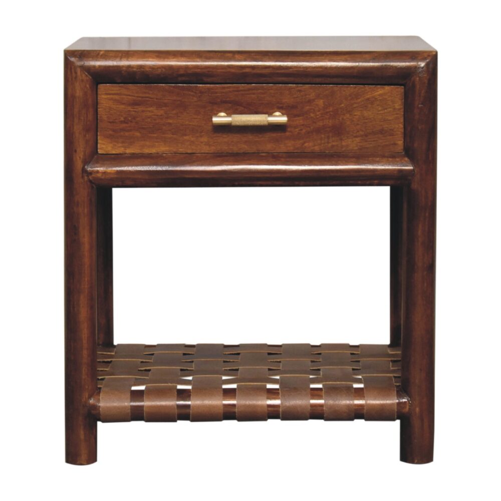 Chestnut T-Bar Bedside - Image 2