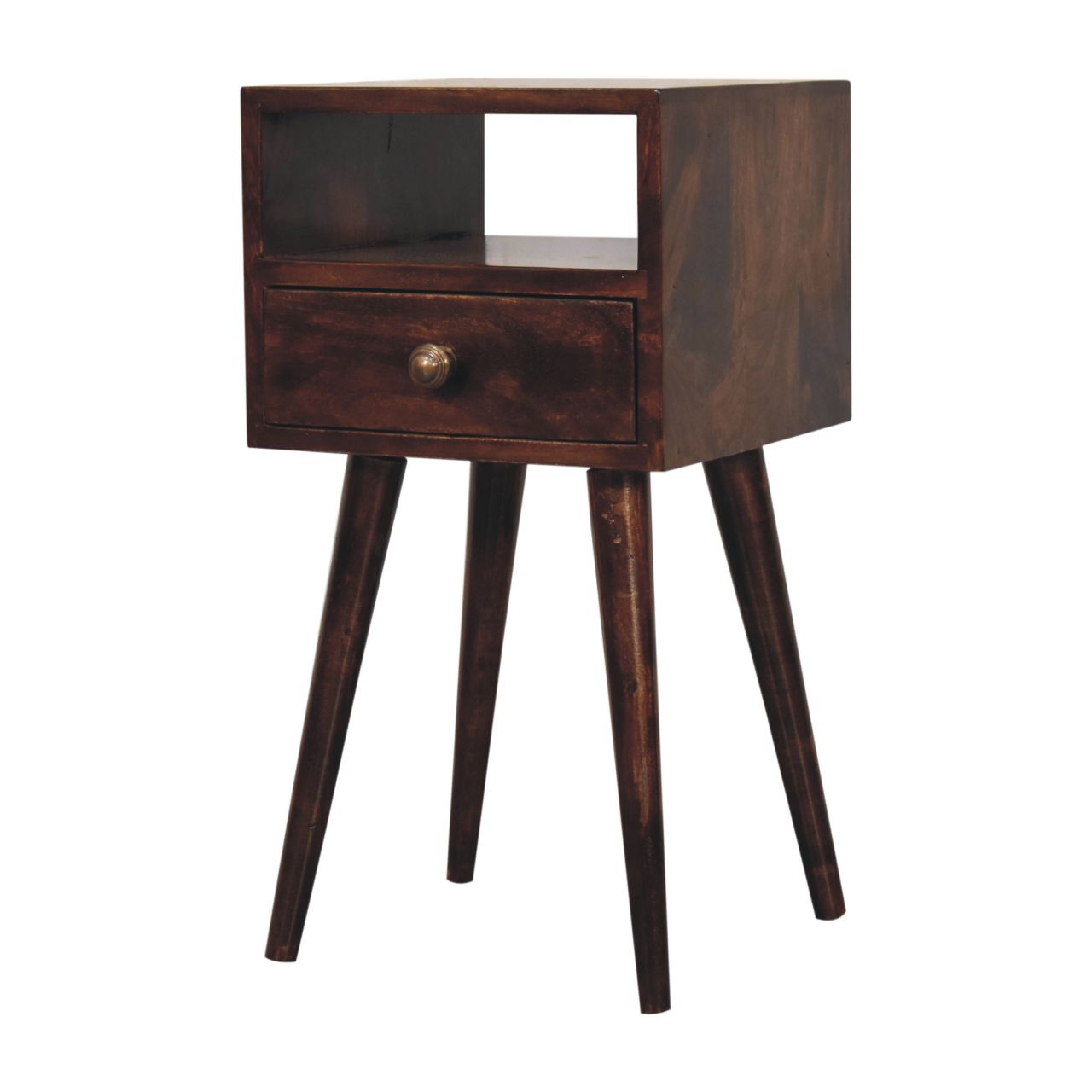Mini California Walnut Bedside - Image 9
