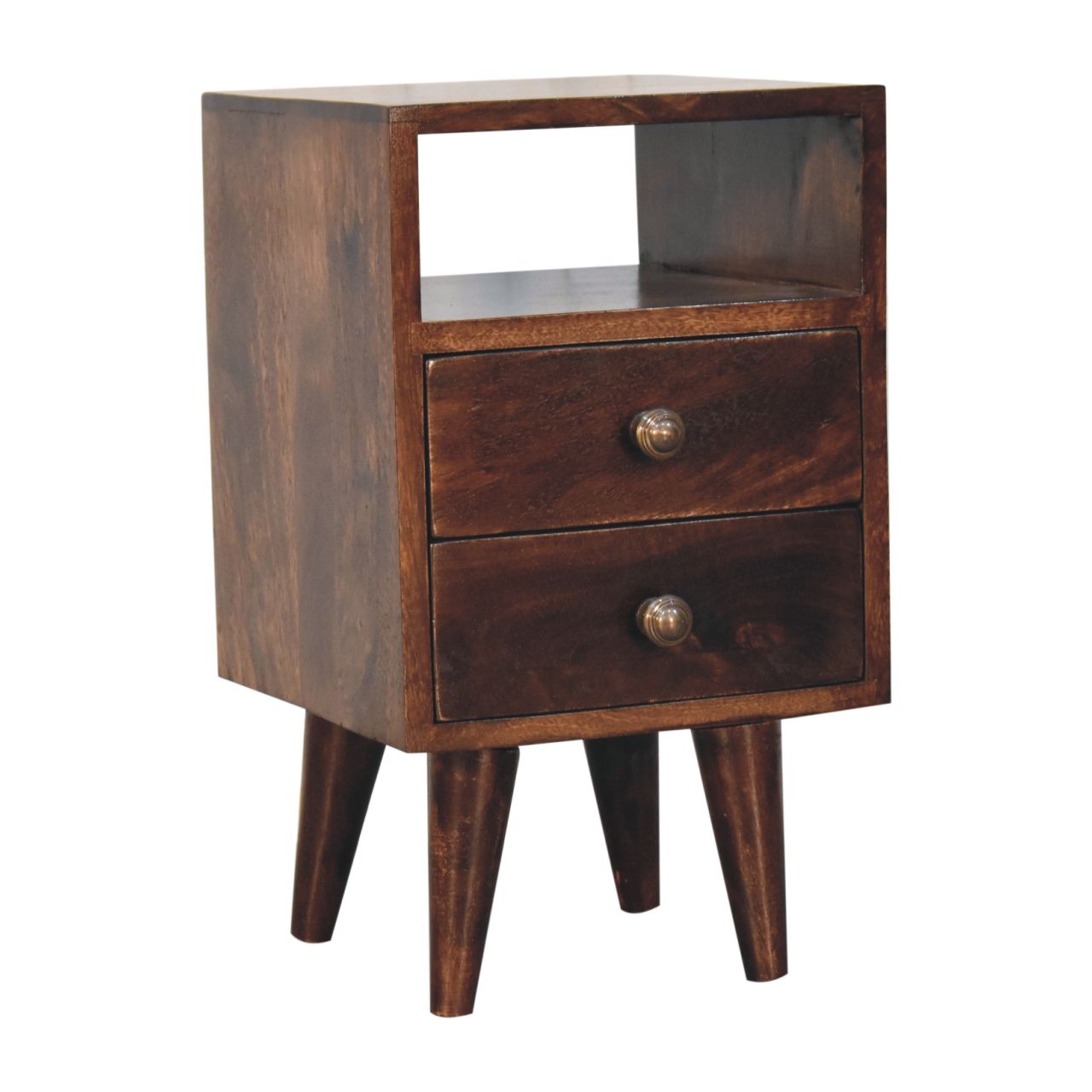 Mini Classic California Walnut Bedside - Image 2