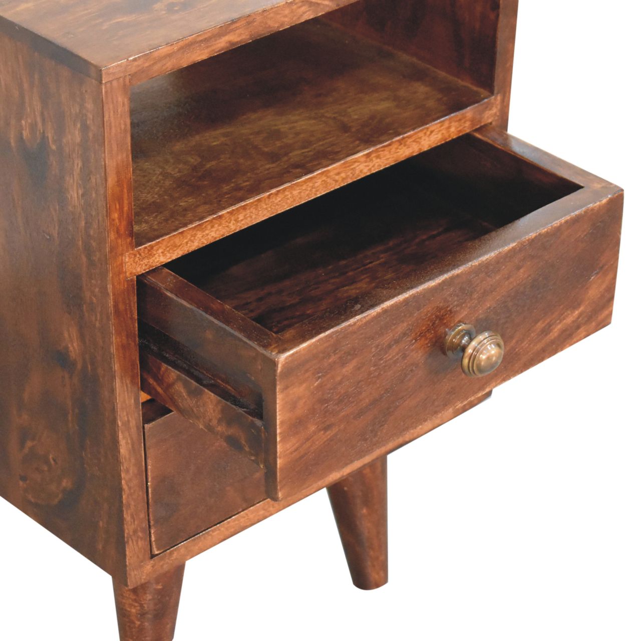 Mini Classic California Walnut Bedside - Image 6