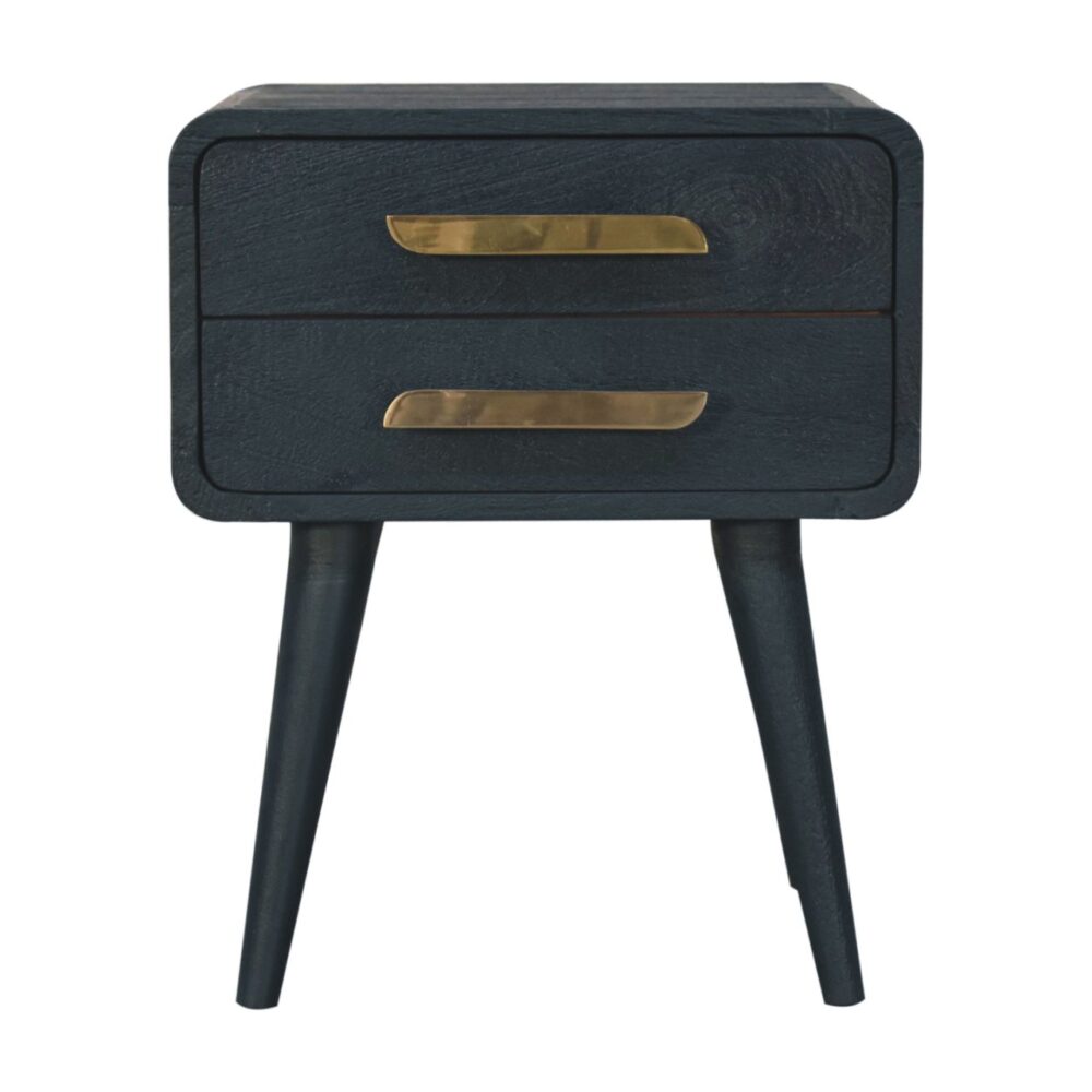 Midnight Teal Bedside Table - Image 4