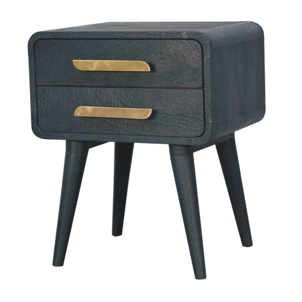 Midnight Teal Bedside Table - Image 6