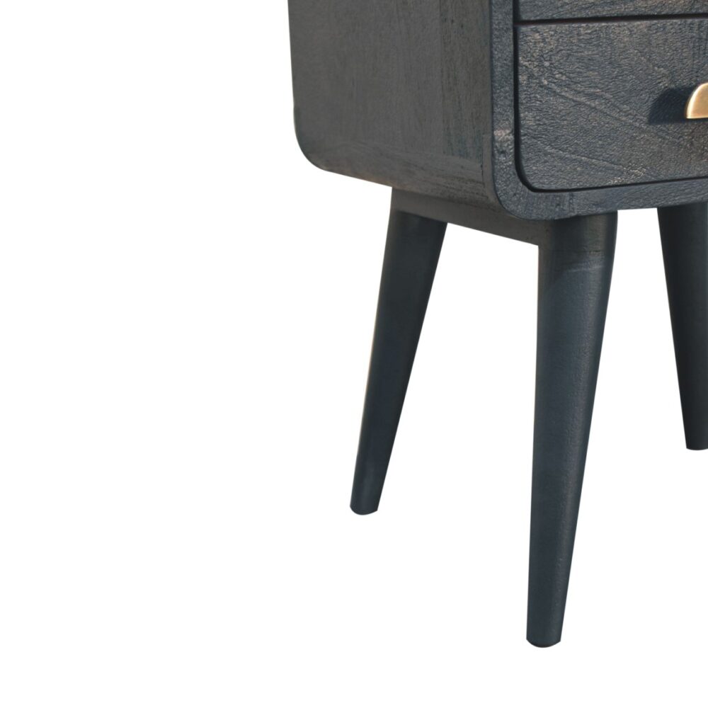 Midnight Teal Bedside Table - Image 10