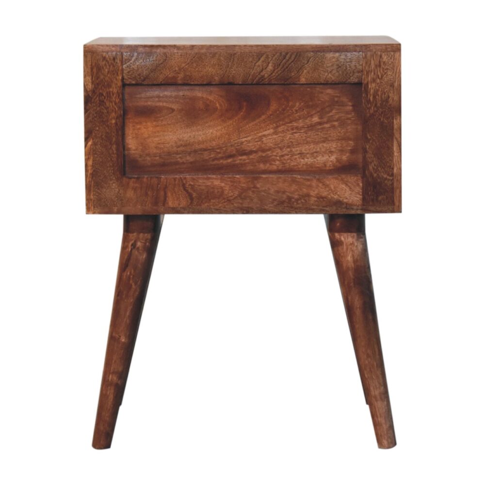 Honey Caramel Edessa Bone Inlay Bedside - Image 10