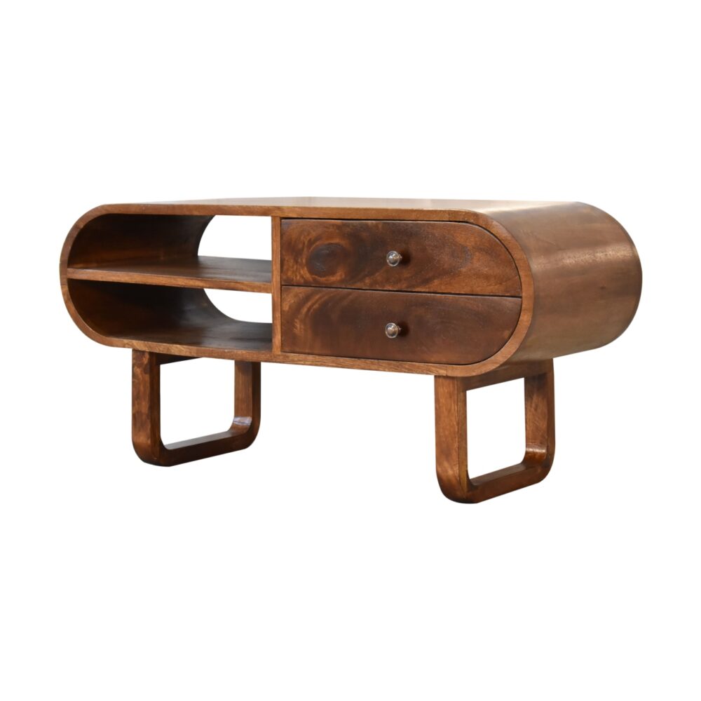 U-Round London Chestnut Media Unit - Image 6