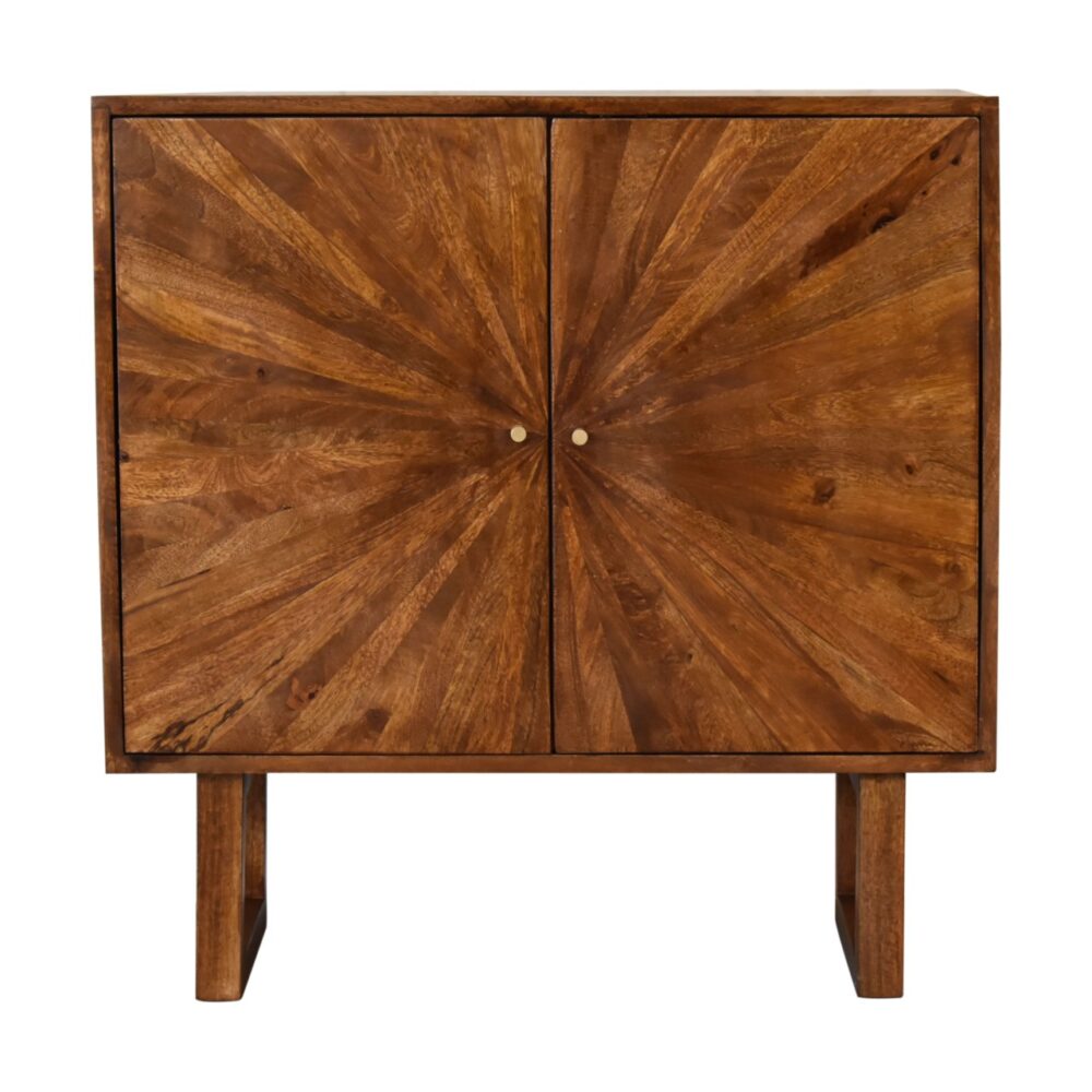 U-Shape Chestnut Sunrise Cabinet - Image 5