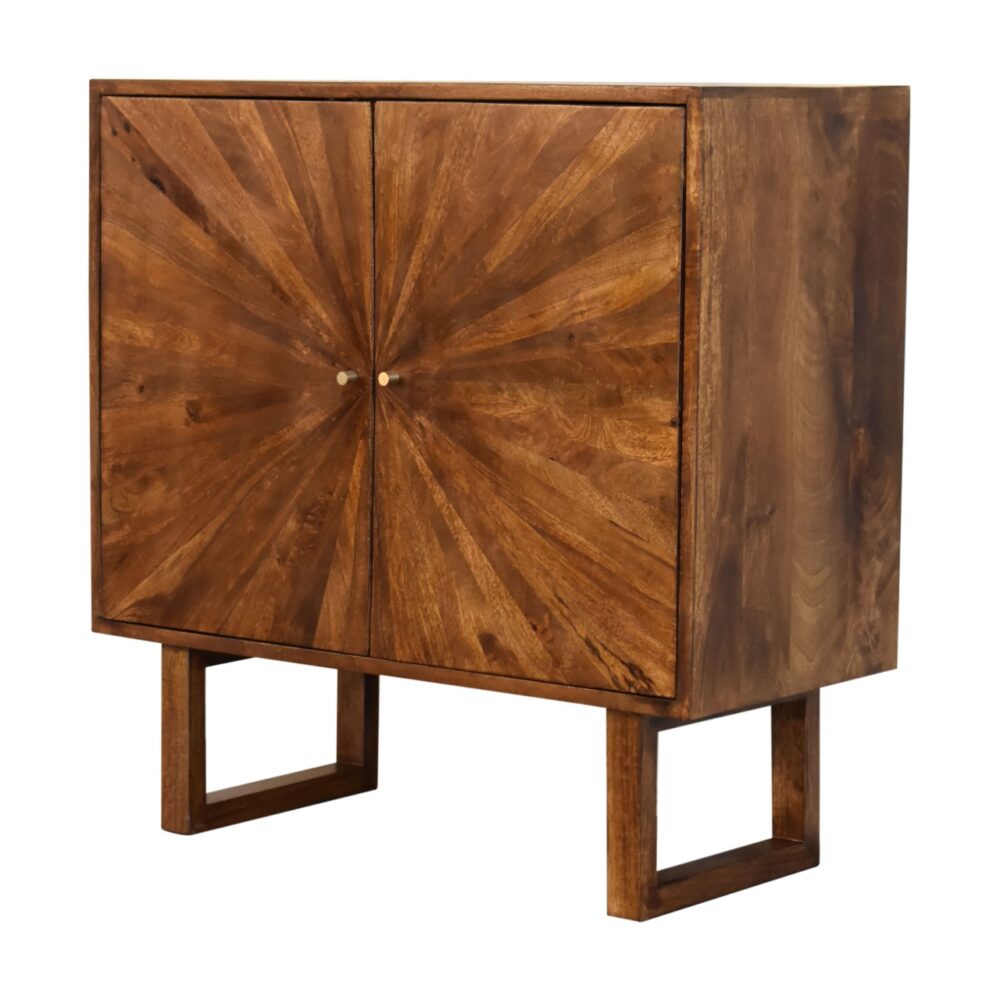 U-Shape Chestnut Sunrise Cabinet - Image 6