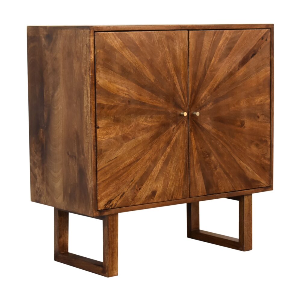 U-Shape Chestnut Sunrise Cabinet - Image 7