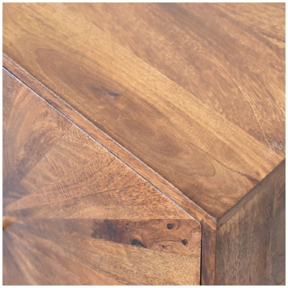 U-Shape Chestnut Sunrise Cabinet - Image 9