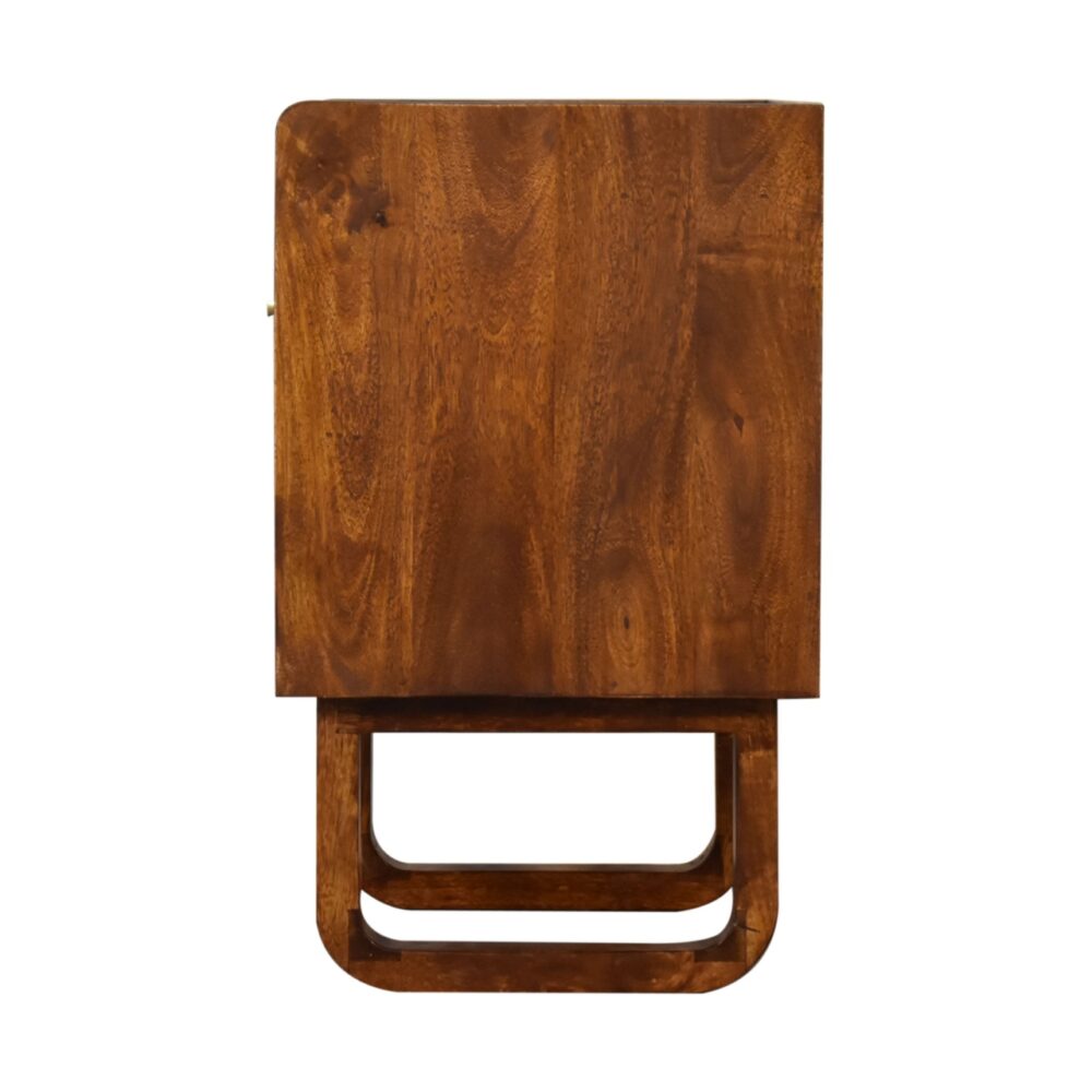 U-Chestnut Sunrise Open Nightstand - Image 20