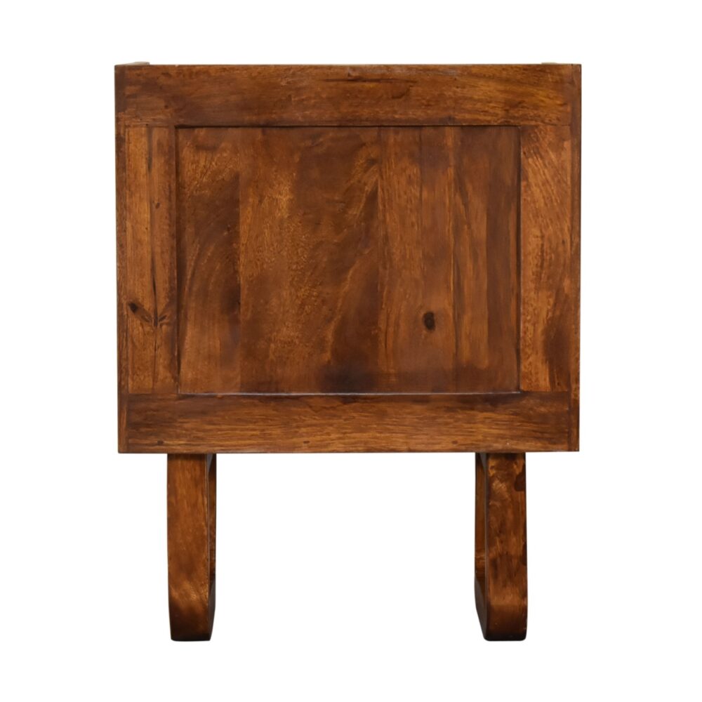 U-Chestnut Sunrise Open Nightstand - Image 21
