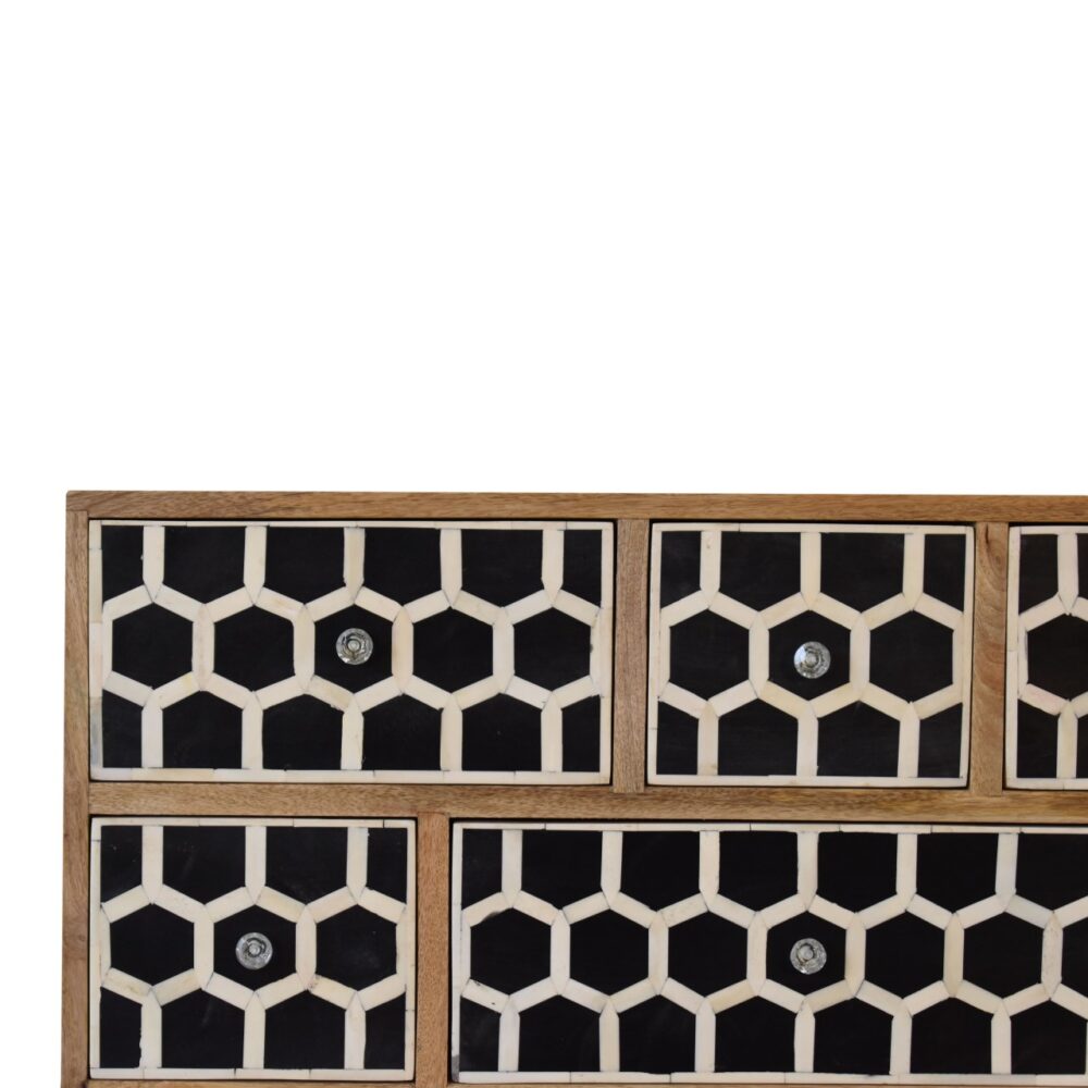 U-Shape Bone Inlay Chest - Image 16