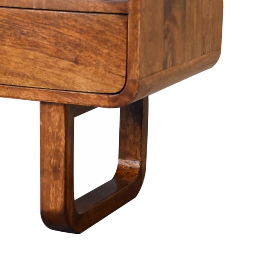 U-Shape Curve Chestnut Media Unit - Image 19