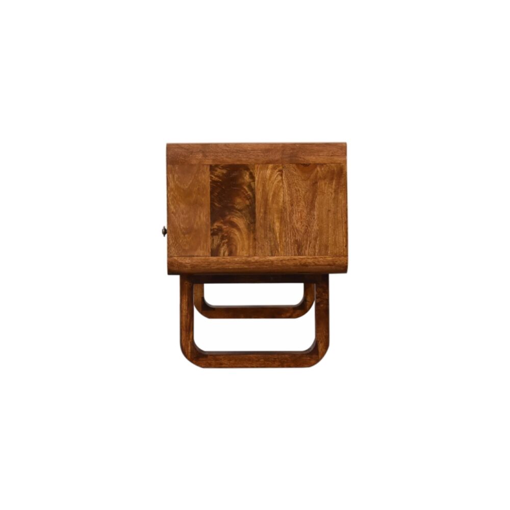 U-Shape Curve Chestnut Media Unit - Image 20