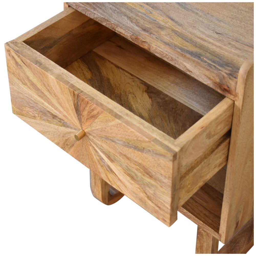 U-Shape Sunrise Open Slot Nightstand - Image 18