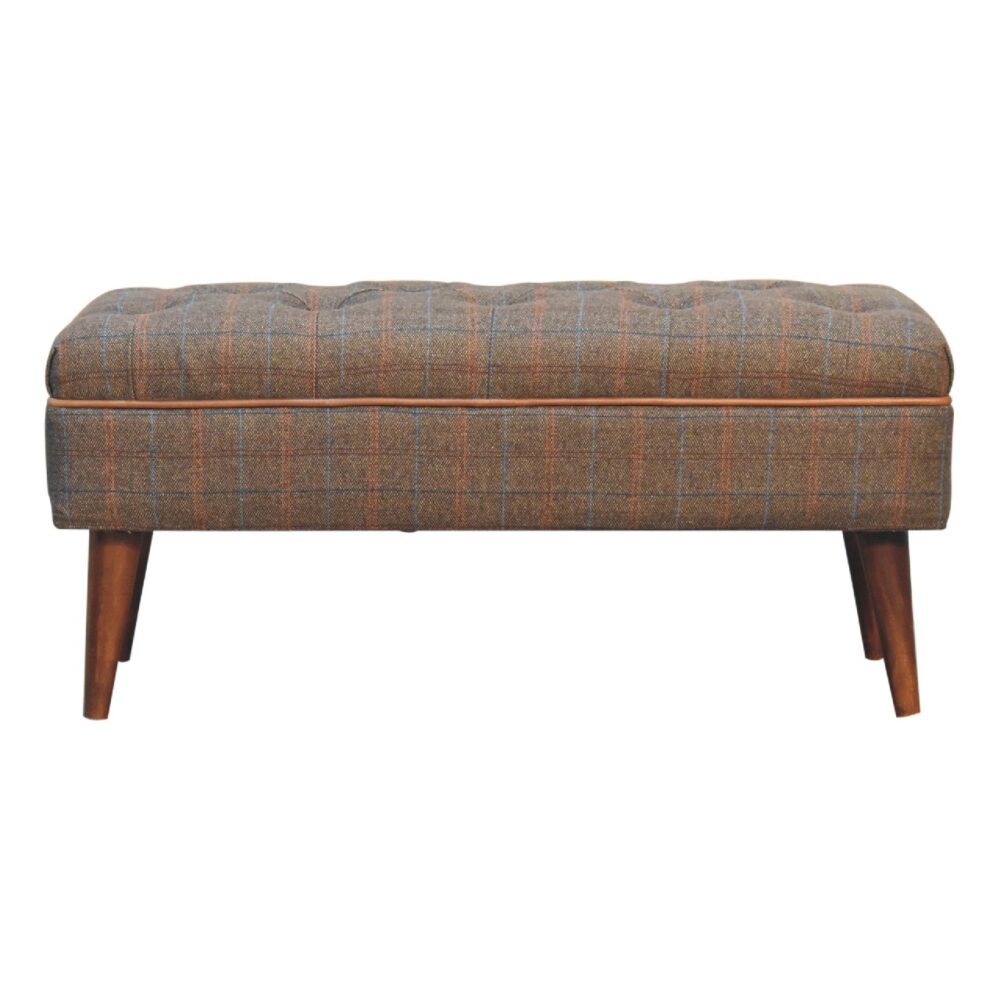 Reverse Curve Oak-ish Media Unit - Image 49