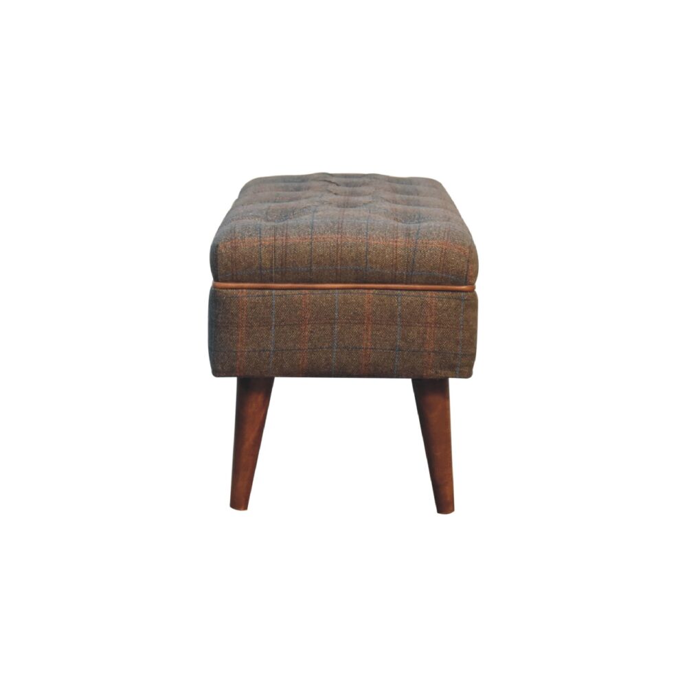 Reverse Curve Oak-ish Media Unit - Image 55