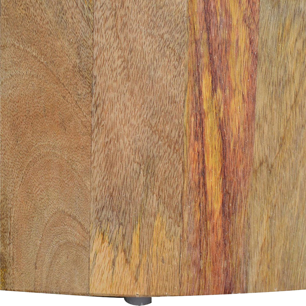 Round Wooden Coffee Table - Image 8