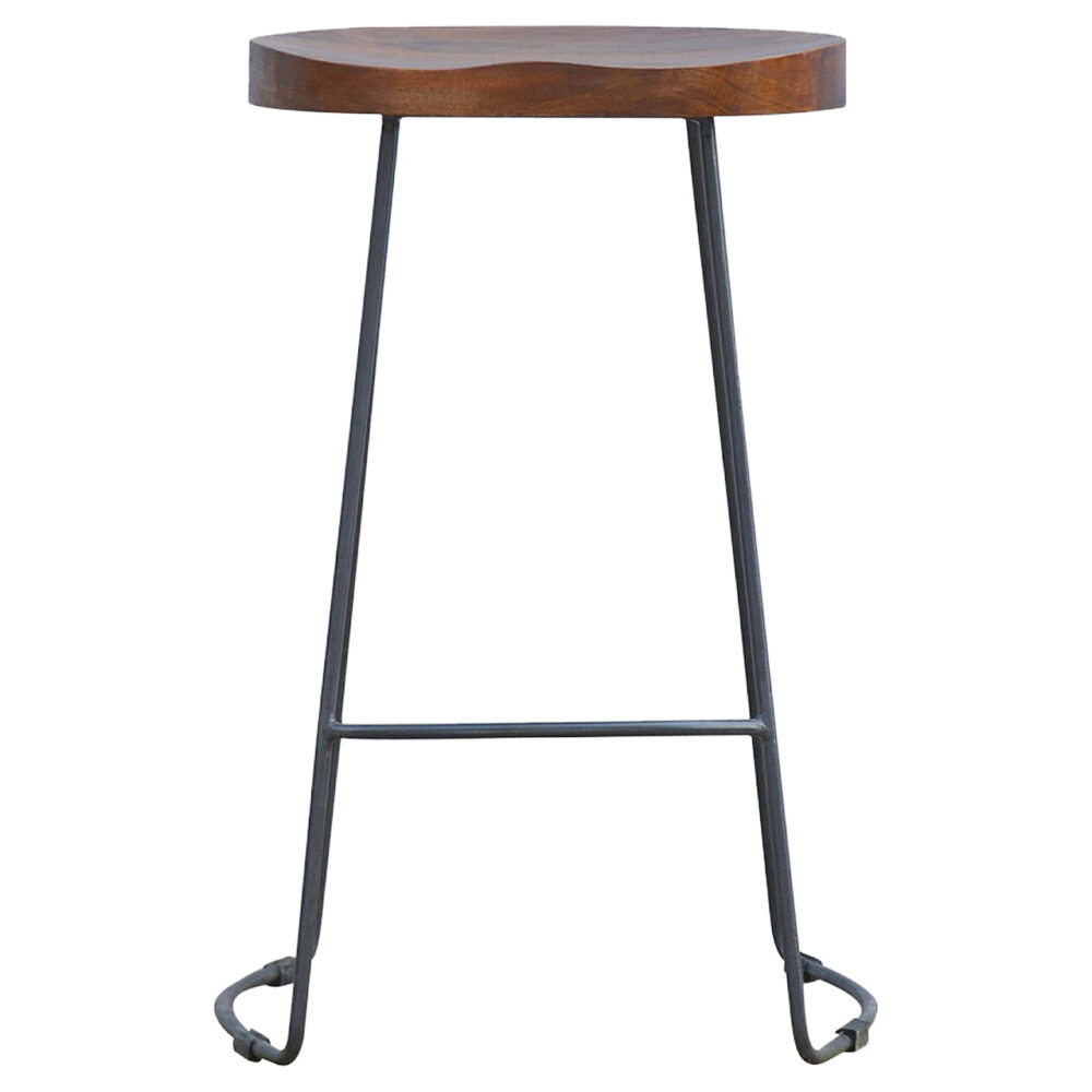 Industrial Chunky Bar Stool - Image 5