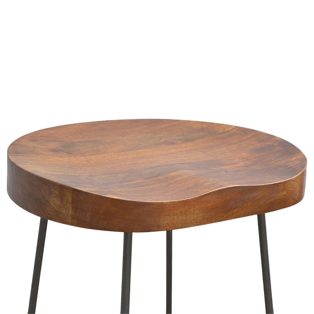 Industrial Chunky Bar Stool - Image 9